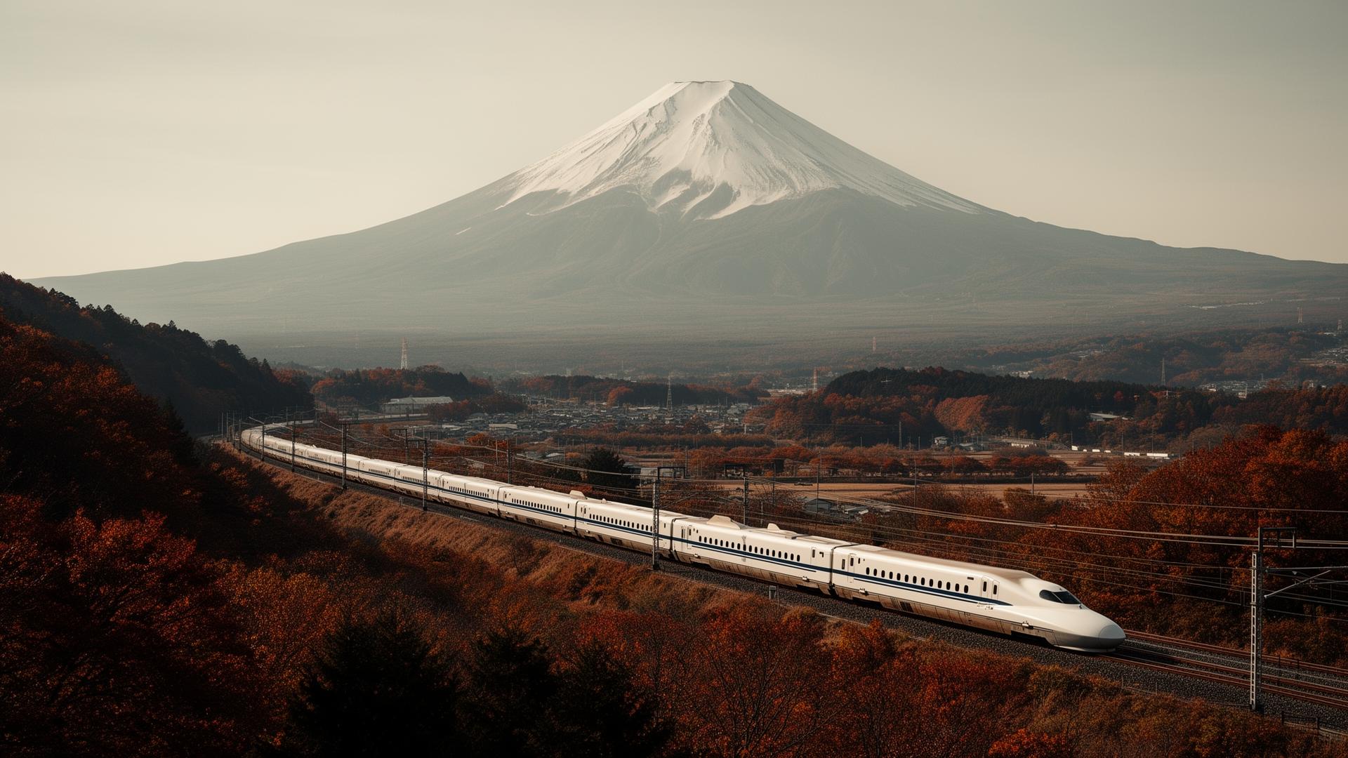 Shinkansen to Kyoto